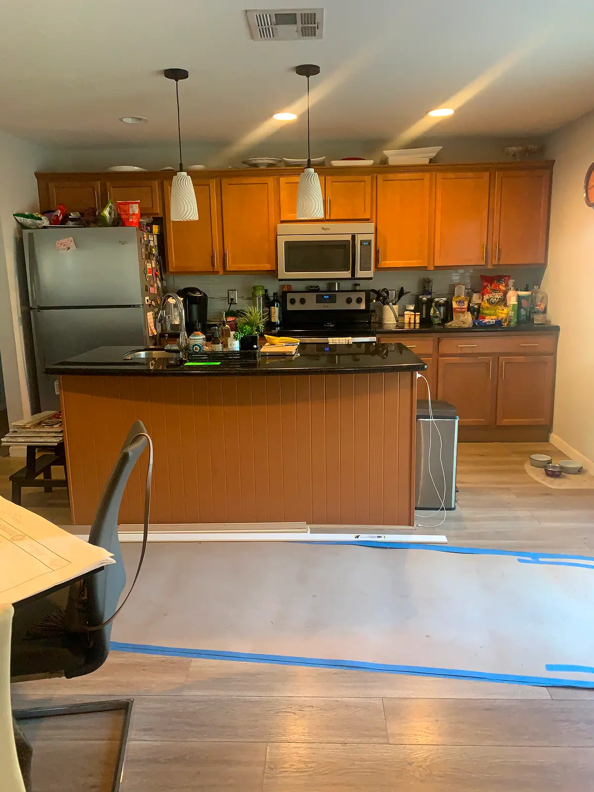 Ashley before kitchen