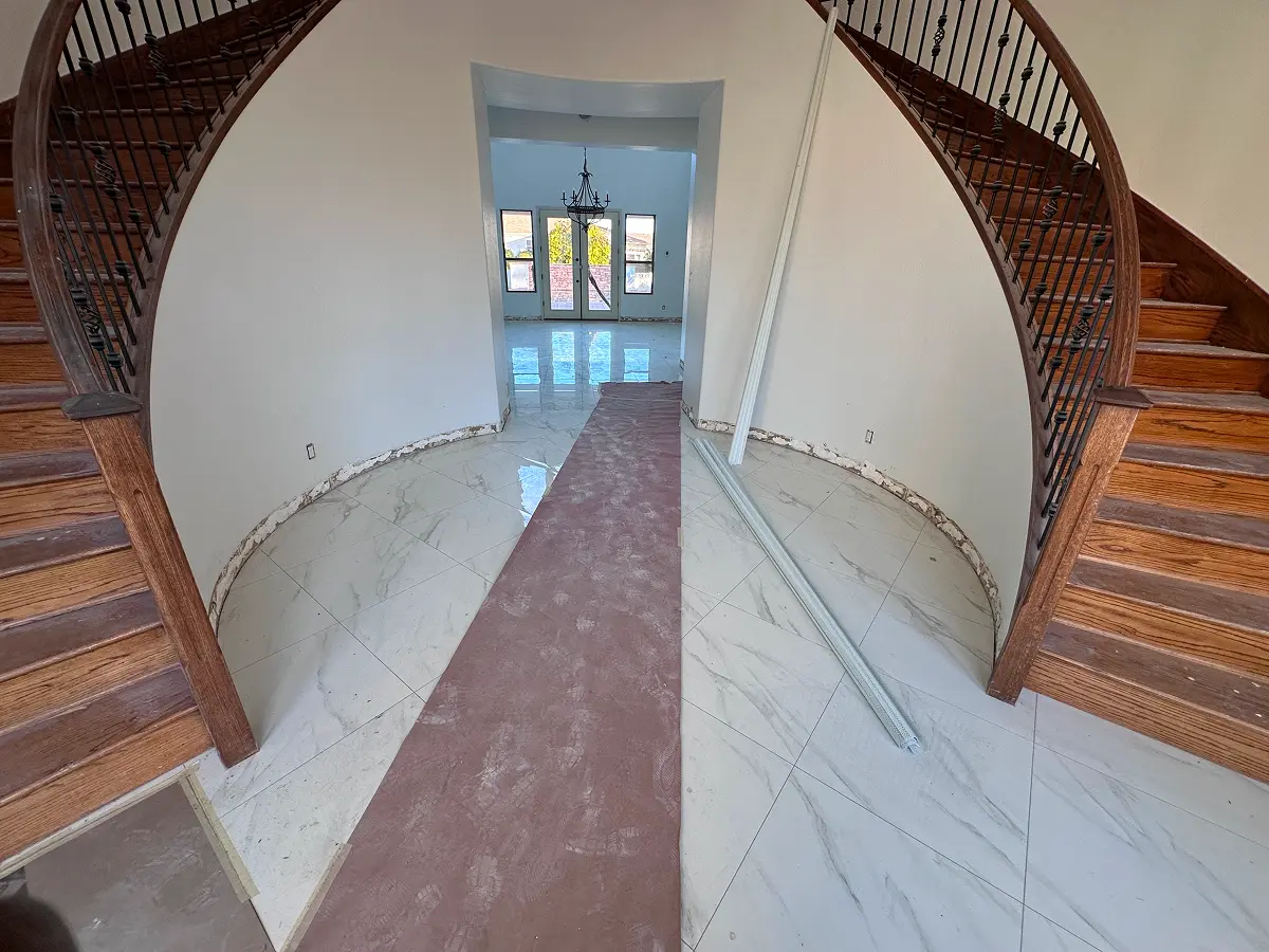 Ivyglen stairs before