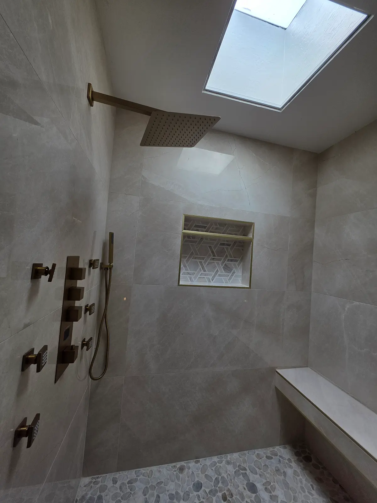 Simpson primary bath after with skylight