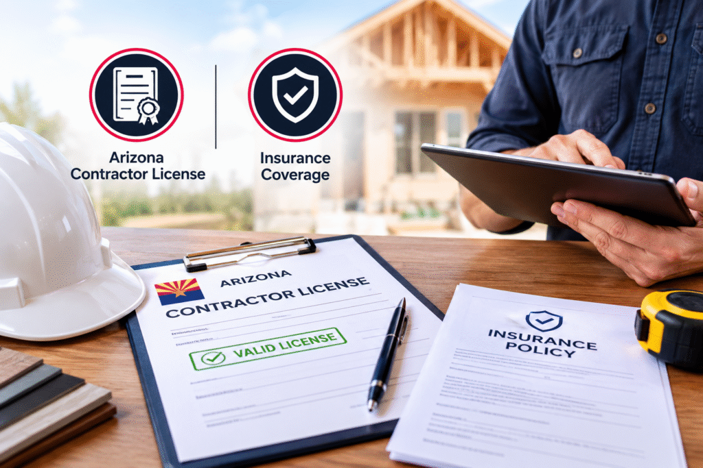 Contractor's Arizona License